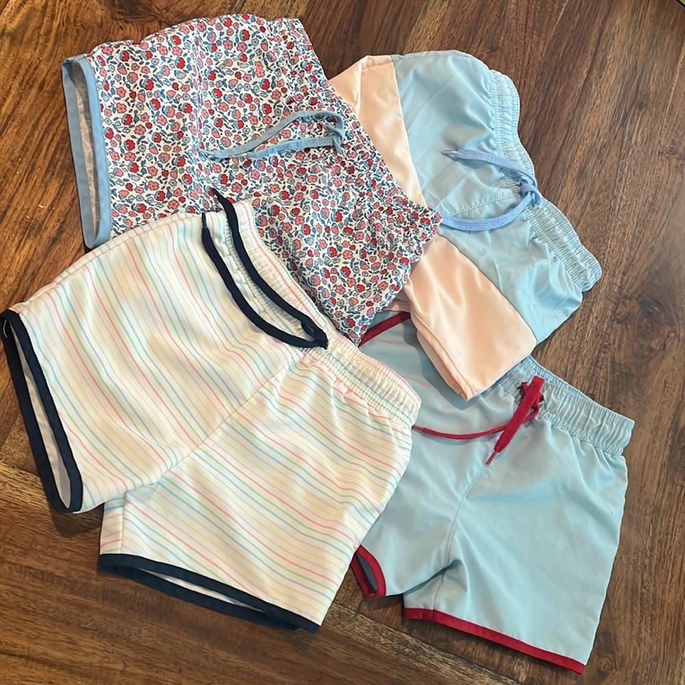 Minnow “boardie” boys swimsuits - lot of 4